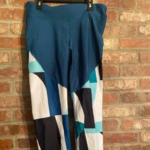 Women's Under Armour Teal Leggings - New w/o Tags -  Size L